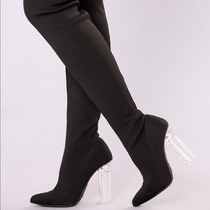 Fashion Nova Over the Knee Boots